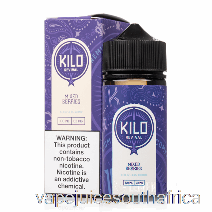 Vape Pods Mixed Berries - Kilo Revival - 100Ml 6Mg